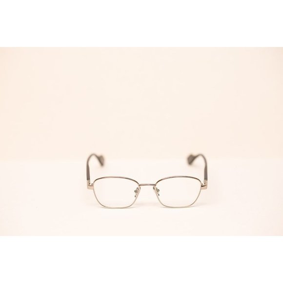 Ruthenium Unisex Blue Square French Optic Eyewear - Delixs Eros DX006 03 VP00